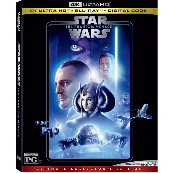 Blu-ray Star Wars: Episodio I - La amenaza fantasma