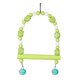 thumbnail image 4 of Juguete Para Pájaros, Colgante Para Mascotas, Puente Con Escaleras, Columpio Para Escalar, Para Conures, Periquito, Hámster, Verde, 4 of 5