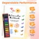 thumbnail image 3 of Kit de pintura de acuarela TLM para principiantes con paleta de 12 colores, 3 of 6