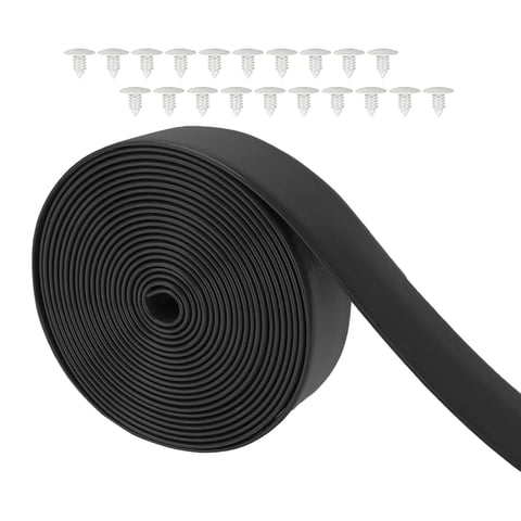 Magideal - Correa De Vinilo Para Silla, Correas De Repuesto Para Muebles De Jardín Y Patio, Pvc, Fácil De Instalar, Correas De Reparación De Sillas De Césped Diy Negro