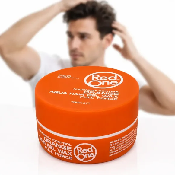 Cera Capilar Red One Orange Hair Wax Full Force 150ml