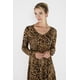 thumbnail image 2 of Vestido Xenia Café cafe L, 2 of 4