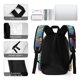 thumbnail image 5 of Beat Bugs-theme Backpack, Campus style schoolbag Bookbag with Adjustable Shoulder Straps And Large Zip Compartment, Unisex Travel Bags.42x30x15cm, 5 of 6