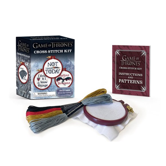 Kit de Punto de Cruz Game of Thrones – Running Press Mini Editions