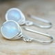thumbnail image 2 of Gorgeous Vintage Silver Hook Opal Drop Earrings - Perfect for Women!, 2 of 5