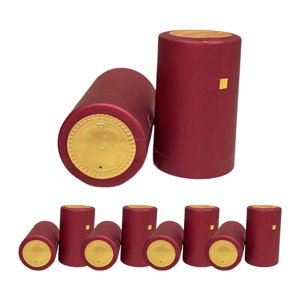 Bothyi - 100 Tapas Para Botellas De Vino, Fundas Para Botellas, Para Uso Doméstico, Cocina, Bodegas, Color Rojo