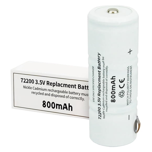 Batería LeeCrynoid 3.5V 800mAh Ni-Cd Welch Allyn