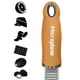 thumbnail image 2 of Rallador Zester Microplane Premium, color mostaza, acero inoxidable, 2 of 9