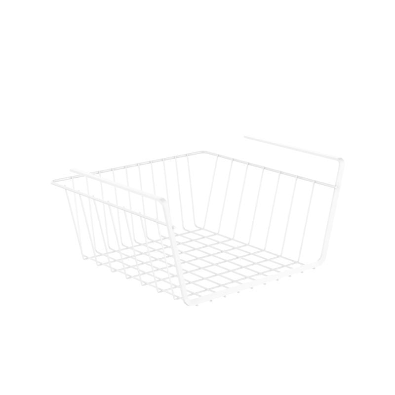 Cesta Bajo Bandeja Pequeña Blanco 1 Un Mainstays