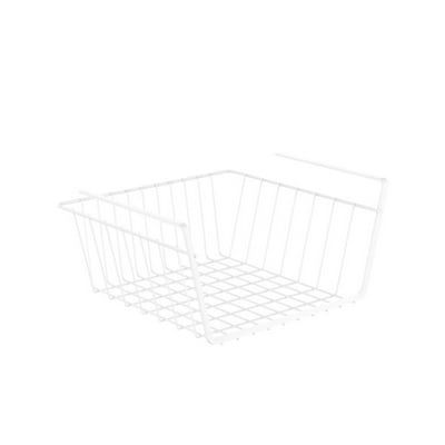 Cesta Bajo Bandeja Pequeña Blanco 1 Un Mainstays