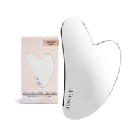Herramientas Faciales Kitsch Gua Sha, Rodillo Y Masajeador De Acero Inoxidable