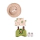 thumbnail image 1 of Conjunto De Pantalón Y Top Con Tirantes Para Muñeca Con Sombrero Y Zapatos. Disfraz Para Muñeca De 17 Cm. Conjunto De Zapatos Verdes., 1 of 3