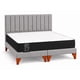 thumbnail image 3 of Cama King Size Turin + Respaldo King Size Turin + Colchon Mery Desing Gris Claro, 3 of 8