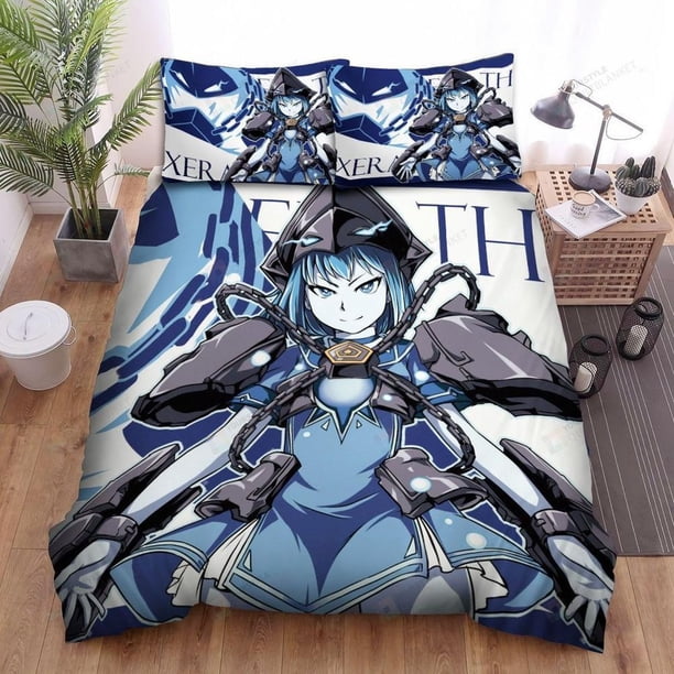 League Of Legends Anime Girl Xerath Quilt Duvet Cover Set Bed Linen Pillowcase3-Piece Bedding Set