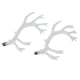 thumbnail image 1 of Accesorio De Disfraz De Astas De Cuernos De Ciervo De Simulación Para Diadema De Pelo DIY Blanco, 1 of 5