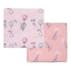 thumbnail image 1 of Set 2 Piezas Mantita Franela Bambino  Animales Rosado, 1 of 3