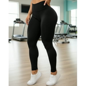 Flix Spa - Calza Deportiva Mujer Push Up Color Sólido