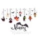 thumbnail image 1 of Calcomanías Para Ventanas, Calcomanías Para Comedor, Ventanas De Automóviles, Dormitorios, Calcomanías Para Ventanas De Halloween Con Feliz, 1 of 5
