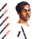thumbnail image 4 of Rotuladores Tombow de doble pincel, paquete de 6, colores para retratos, 4 of 6