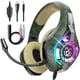 thumbnail image 1 of Auriculares gaming Tatybo RGB con cancelación de ruido y micrófono camo, 1 of 6