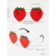 thumbnail image 2 of POLASUP GAFAS LENTES DE SOL Gafas de sol de fresa con personalidad para mujer, lentes divertidas para exteriores, moda, fiesta y decoraci贸n de baile, 2 of 8