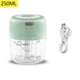 thumbnail image 1 of 1pc 250ml Mini Electric Kitchen Garlic Press And Pestle USB Charging Socket Ginger And Chili Chopper Vegetable Blender Kitchen Utensil Kitchen Stuff Small Kitchen Appliance, 1 of 3