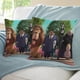 thumbnail image 3 of La Familia Addams 3 Fundas de almohada de terciopelo con tema, regalos de funda de almohada, decoración para el hogar, cojín de lanzar, regalo de cumpleaños para fans y parejas. 45cm x 45cm., 3 of 6