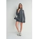 thumbnail image 3 of CCWHOLESALESCLOTHINGS Vestido de Cuello Alto con Mangas Acampanadas, Talla Grande para Mujer, 3 of 5