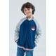 thumbnail image 2 of Chaqueta Pokémon Varsity Bomber azul para niños de 10 a 12 años, 2 of 3