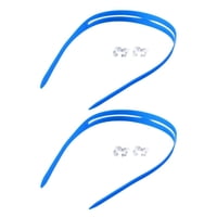 Magideal - Correa De Gafas De Natación Silicona Con Hebillas Correa De Gafas De Natación De Reemplazo De Banda Liviana Para Deportes De Agua De Buceo De Snorkel Azul