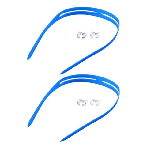 Magideal - Correa De Gafas De Natación Silicona Con Hebillas Correa De Gafas De Natación De Reemplazo De Banda Liviana Para Deportes De Agua De Buceo De Snorkel Azul