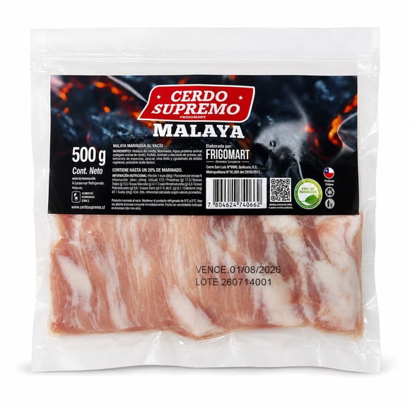 Malaya de Cerdo, 500 g
