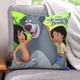 thumbnail image 1 of El Libro de la Selva Fundas de almohada de terciopelo con tema, regalos de funda de almohada, decoración para el hogar, cojín de lanzar, regalo de cumpleaños para fans y parejas. 45cm x 45cm., 1 of 6