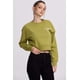 thumbnail image 2 of Polerón Mujer Crop Print Verde Claro, 2 of 4