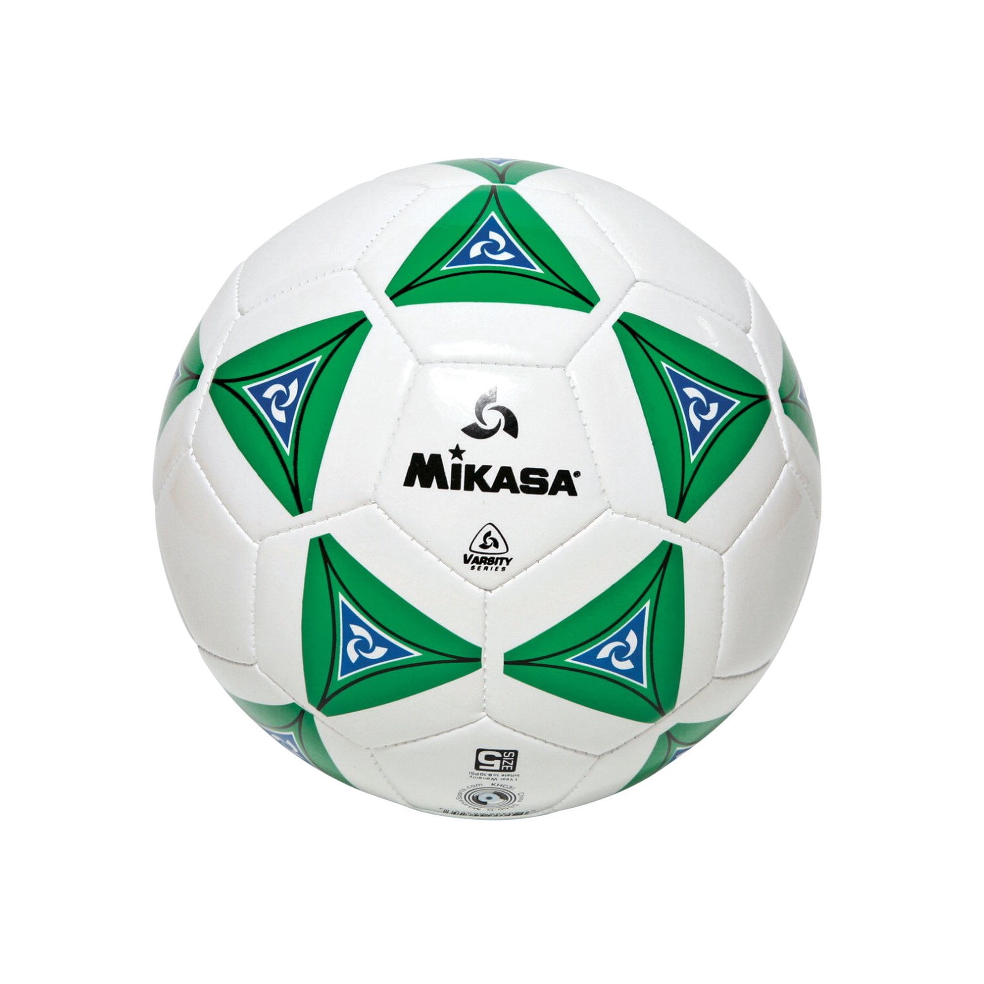 Balón De Fútbol Mikasa Serious Verde Y Blanco Talla 4