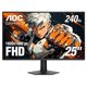 thumbnail image 1 of Monitor gamer AOC 25G51Z de 25 pulgadas FHD 1920x1080 240Hz, 1 of 7