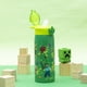 thumbnail image 2 of Botella de agua Zak Designs Minecraft Sage Kids 560 ml de acero inoxidable, 2 of 9