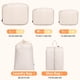 thumbnail image 2 of Juego de 6 organizadores de equipaje BAGAIL de Packing Cubes, color beige, 2 of 7
