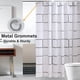 thumbnail image 4 of Upgrade Your Bathroom Decor with our Checkered PEVA Shower Curtain - Waterproof, Mildew-Proof, and Comes with 12 Hooks for Easy Installation!, 4 of 4
