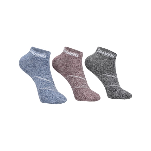 CALCETINES TRIPACK SPALDING CORTOS MIXED 35-39 B-N-A