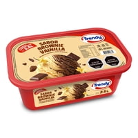 Helado De Leche Sabores Brownie Vainilla Cassata 2,5 L Trendy