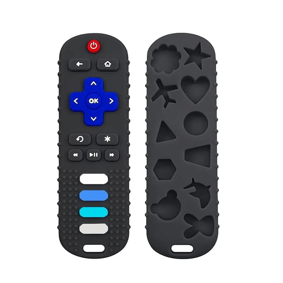 Teething Toys ERSIHUA con forma de control remoto de silicona