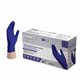 thumbnail image 1 of Guantes de examen desechables AMMEX Indigo Nitrile, 3 mil, XL, 1 of 11