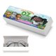 thumbnail image 5 of Dee y sus Amigos en Oz Estuche Rígido para Gafas de Cuero PU Protector con Forro de Felpa Premium Suave para Hombres y Mujeres, 5 of 6