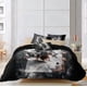 thumbnail image 5 of Feather Duvet Duna Quilt Cover Set Bed Bedding Pillowcase 3-Piece Bedding Set (1 Duvet Cover + 2 Pillow Shams), 5 of 5