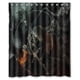 thumbnail image 1 of Cortina de ducha de guerrero de fantasía Castlevania con ganchos (60 x 72 pulgadas), 1 of 3