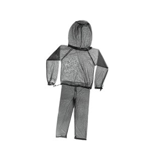 Ioensy - Traje De Mosquitera Ropa De Malla Trajes Con Capucha De Malla Para Caza Adultos Pesca Negro Xl Xxl