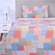 thumbnail image 1 of Quilt Cosido Patchwork 1.5 Plaza Geminis, 1 of 3