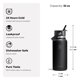 thumbnail image 4 of Botella de agua Hydro Flask 946 ml aislada y a prueba de fugas color morado, 4 of 8