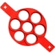 thumbnail image 1 of Molde de silicona antiadherente para hacer panqueques con 7 agujeros, 1 of 6
